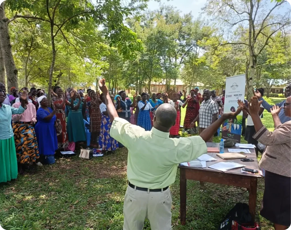 Farmers meeting in Amagoro – Busia County